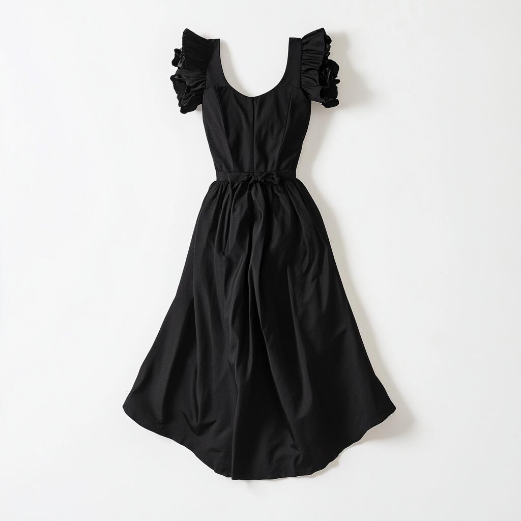 black dress